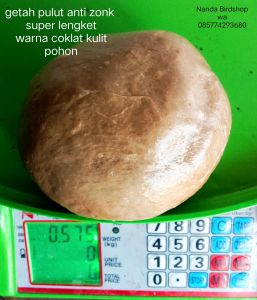 GETAH PULUT JEBAKAN BURUNG WARNA COKLAT ( SETENGAH KILO).