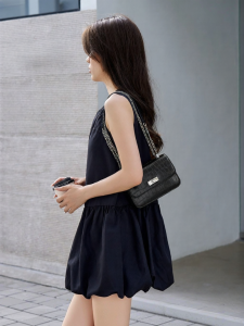 Josiny | Crocodile Pattern Chain Flap Bag Single Shoulder Crossbody Versatile Small Square Bag