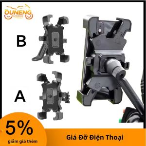 Giá Đỡ Điện Thoại Đa Năng Cho Xe Máy iPhone Xiaomi Samsung Huawei - 360 ° Phụ Kiện Điều Hướng Xoay Và Điều Chỉnh Được Dành Cho Việc Lái Xe Tay Ga