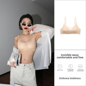 DXTOXS | Summer Small Chest Gather Seamless No Wire Underwear New
