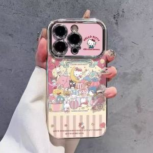 Cartoon Cat Party Phone Case Silicone Protective Cover for VIVOiQOO15 13/12PRO+/11/8 Z6 Soft Womens NEONeo8 Advanced Z10Z8Z7 Anti-Fall Neo7/6/5/3 New View