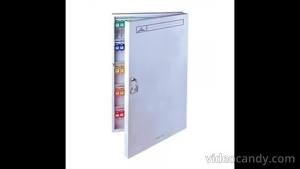 JIELISI 8704 Metal Key Box Storage 72 keys-(kotak kunci key box key holder key storage box key storage box keybox metal key box)