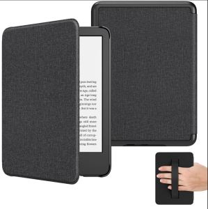 MoKo Case for 6" All-New Kindle (11th Generation-2024/2022 Release) Lightweight Shell Cover with Hand Strap Auto Wake/Sleep for Kindle 11th Generation 2024 e-Reader