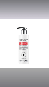 Histemo Ultra Scalp Care Shampoo 🧴 | Large 250ml | Anti-Hair Loss Formula for Oily & Seborrheic Scalp | Strengthens Roots Reduces Dandruff & Itchiness | Fresh Green Apple Scent