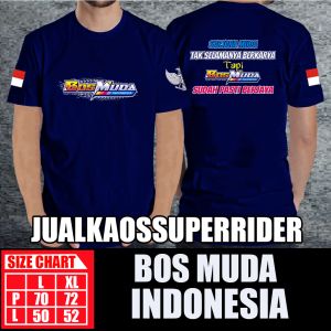 BAJU KAOS DISTRO BOS MUDA INDONESIA