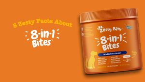Viên Bổ Vitamin Tổng Hợp Cho Chó Zesty Paws 8 in 1 Bites Hỗ Trợ Tiêu Hóa Miễn Dịch Da Lông Tim Mạch - 90 viên