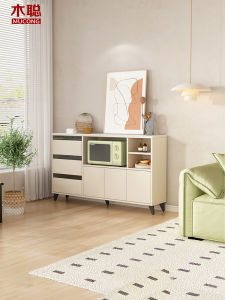 MUCONG | Storage Sideboard Wine Cabinet Combination for Small Spaces