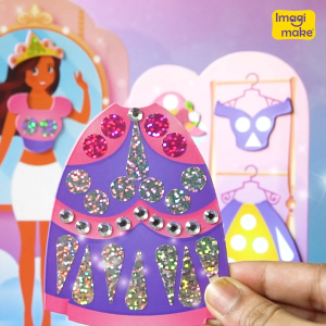 Unicorn Craft Activity Kit – 20+ Mess-Free DIY Crafts with Bracelet Making Dress-Up & Stickers | Gift Ages 5–8