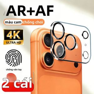 Bộ 2 Miếng Dán Cường Lực NNBILI HD Bảo Vệ Ống Kính Camera Cho iPhone 11/12/13/14/15/16/17 Pro Max/Air Tương Thích Với Ốp Lưng Ultra HD