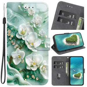 Stand Flip Wallet Case For Honor X5 X6a X6B X7A X7B X7C x8a X8b x7 X8 5G X5 PLUS Magnetic Flip Painted Pattern Wallet Case