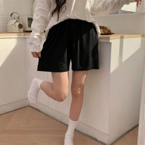 Ultra-Soft Modal Cotton Summer Thin Casual Wear-Outside Loose Shorts Womens Sleepwear Comfortable High Waist Wide Leg Pants