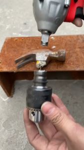 Adaptor Chuck 1/2 13mm & 3/8 10mm Adaptor Impact Sambungan Jadi Bor Adaptor Converter