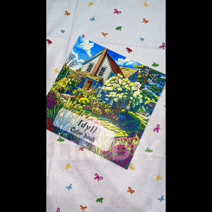 Sổ Tô Màu 1dy11 Coloring Book Phong Cảnh Đồng Quê Thiên Nhiên 24 Tờ Khổ 20x20cm LIM DIY