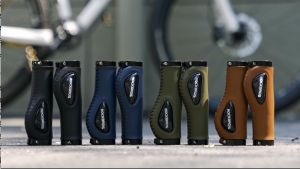 ROCKBROS Handle Grip for Bike Silicone MTB Handle Bars Double Lock Stable Alloy Mountain Road Bike Handlebar Bike Parts