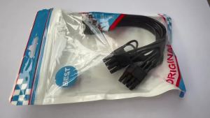 GPU Power Cable PCIE5.0 12VHPWR Female to Dual 8 PIN 6+2P Adapter 12PIN to 2x8PIN Video Card Convert Cable 16AWG PC Power Cord