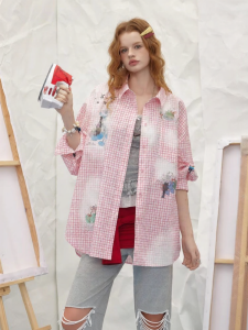 Unifree | Illustrator Collaboration Sweet Long Sleeve Shirt