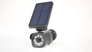 Lampu Dinding Tenaga Surya 8 SMD Dengan Sensor Gerak 3000 Lumens Tahan Air Kamera Analog Lampu Dinding Tenaga Surya | Lampu Dinding Solar Anti Air / Taman Sorot Tenaga Surya LED model CCTV Praktis Multifungsi