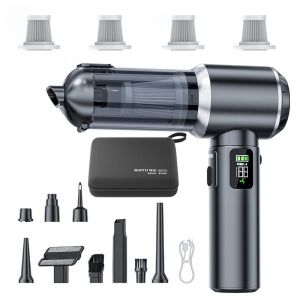 SUITU | Car Vacuum Cleaner High Power Portable Handheld Wireless Brushless Motor Cleaning Machine Powerful Air Duster for Home Appliance