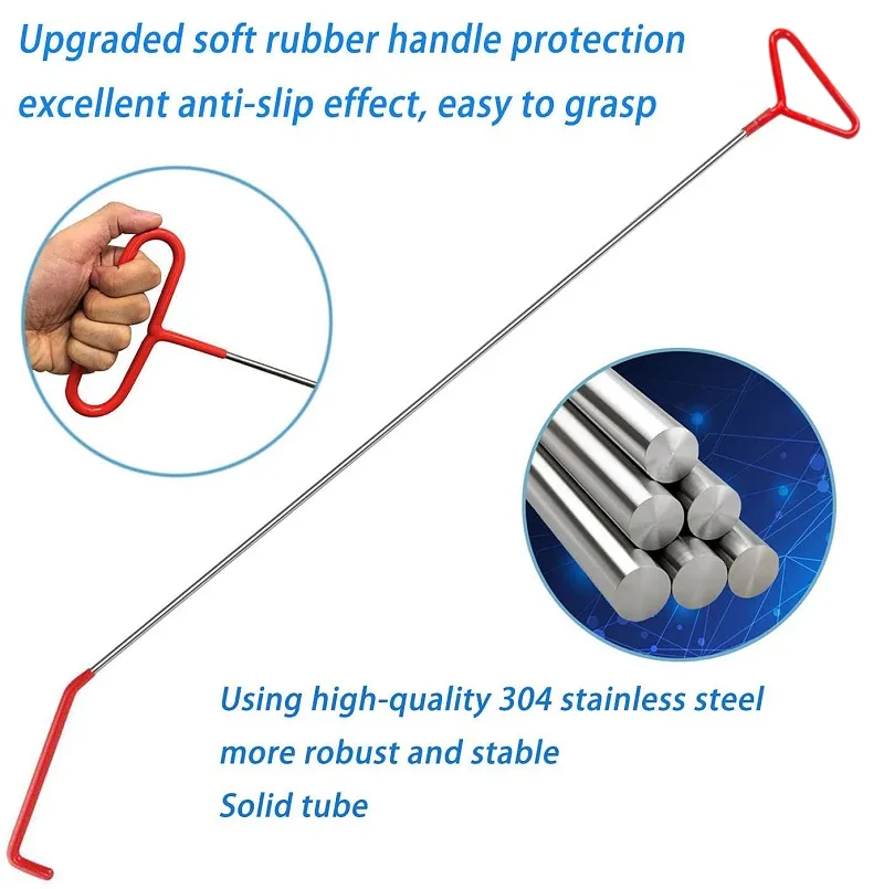 23 Pcs Car Tool Kit Roadside Emergency With Reach Grabber Air Wedge Bag