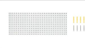 hongkong60แผงแขวนเครื่องมือ ที่แขวนเครื่องมือ จัดเก็บอุปกรณ์เครื่องมือ แผงเหล็ก pegboard ขนาด 900x450 มม. สินค้าในไทย