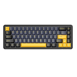 ATTACK SHARK | Attack Shark X65 HE RGB Wired Gaming Keyboard with PBT Keycaps 8000Hz Magnetic Switch 0.01mm Rapid Trigger Esports Focus