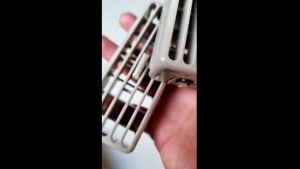 Grill AC Ori Tengah Mobil Toyota Rush Avanza Lama Double Blower Kisi Kisi AC Belakang Plafon Kabin Xenia Terios Old Abu Abu dan Cream Original