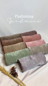 Pashmina Santorini Silk Shawl Premium