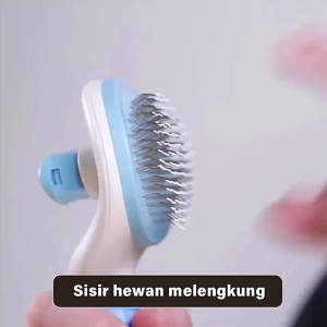 sisir perawatan peliharaan Hewan Kucing Anjing Kelinci Pet Hair Brush Grooming Termurah-FR GALLERY