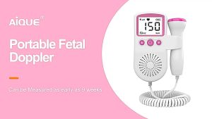 Doppler Fetal Rate Monitor Home for Pregnancy Baby
