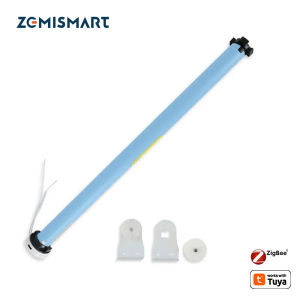 Zemismart Zigbee Roller Shade Motor with Battery For 37 38mm Tube Works with Tuya and Smart Life APP Alexa Google Home Control