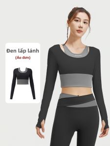 DAJIRIJI | Áo Dài Tay Kích Cỡ Lớn Chuyên Nghiệp Tập Yoga và Thể Dục