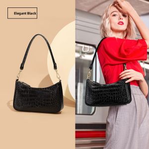 Golf | Leather Womens French Baguette Shoulder Bag For Work