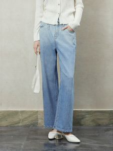 BADINA | Quần Jeans Dáng Rộng Giúp Gọn Đỏng