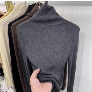 Unique Design Fashionable High Neck Soft Long Sleeve Knitwear