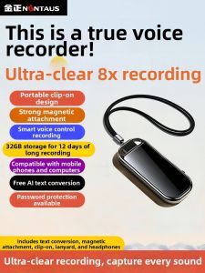 NINTAUS | AI Powered Audio Recording Transcription Device | Trending Choice Alongside AI Work Gear