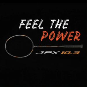 Mizuno JPX 10.3 Black/ Copper Orange Foil Raket Badminton