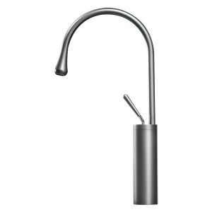 INSIHAY | Gun Gray Full Copper Cold & Hot Water Washbasin