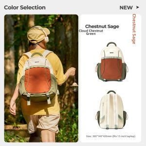 Mr. ace Homme | Lightweight Large Capacity Backpack for Outdoor Travel and Commute