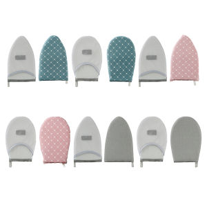 Welcomehome Ironing Pad Heat Resistant Garment Steamer Mitt Anti Steam Mini Ironing Board Garment Steamer Accessories for Clothes