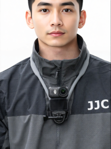 JJC | Adjustable Neck Strap for Chest Mounted Camera Horizontal and Vertical Shooting First-Person View Photography and Vlogging Accessories
