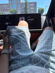 Quần Short Kẻ Sọc Màu Xanh Lá Cây Mùa Hè Mỏng Đi Biển Quần Dài Năm Điểm Cho Nam Quần Dài Thường Ngày Mùa Hè