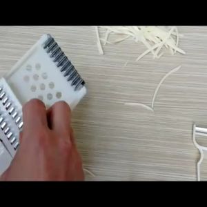 FENGCHI Brand Multi-Purpose Vegetable Cutter 11-pieces Sets Reticulated Potato Slicer/ABS Environmental Protection Plastic + Stainless Steel Blade