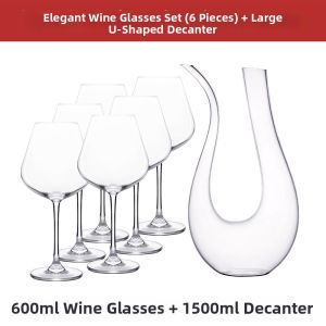 Crystal Glass Professional Decanter
