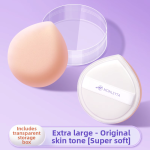 MONLEYTA | Large Soft Non-Absorbent Wet & Dry Cushion Foundation Makeup Sponge