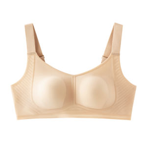 JIXIA | Ultra-Thin Full-Cup Bra Womens Summer Underwear Big Size Rabbit Ear Design Prevents Sagging Invisible Chest Shaping Bra