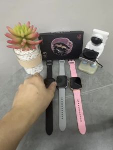 laxasfit | LAXASFIT H9 and H6 Smartwatch Dial to Answer Calls Calorie Tracking Heart Rate Blood Oxygen Monitoring Bluetooth Smart Watch