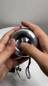 Bóng KIM LOẠI Tập Cổ Tay Minchan Sport – Bóng Gyro Đèn Đổi Màu Tăng Sức Mạnh Cổ Tay & Cánh Tay BH 12 Tháng