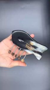 Lược Mát Xa Cá 5 Chân Bi Sừng Chải Thông Kinh Lạc Dụng Cụ Diện Chẩn