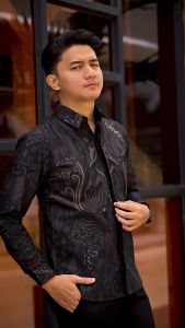 Terlaris Laskala Batik Premium Tama Kemeja Batik Pria Slimfit Lengan Panjang Terbaru Dan Termurah