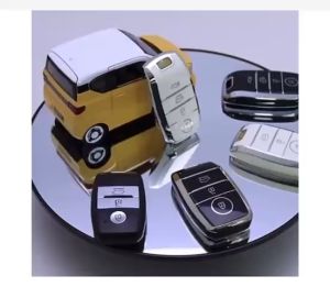 Móc khóa kèm ốp chìa khóa xe Kia Caniva Morning Soluto Sorento 2022 Sorento 2021 K3 Seltos nhựa mềm TPU